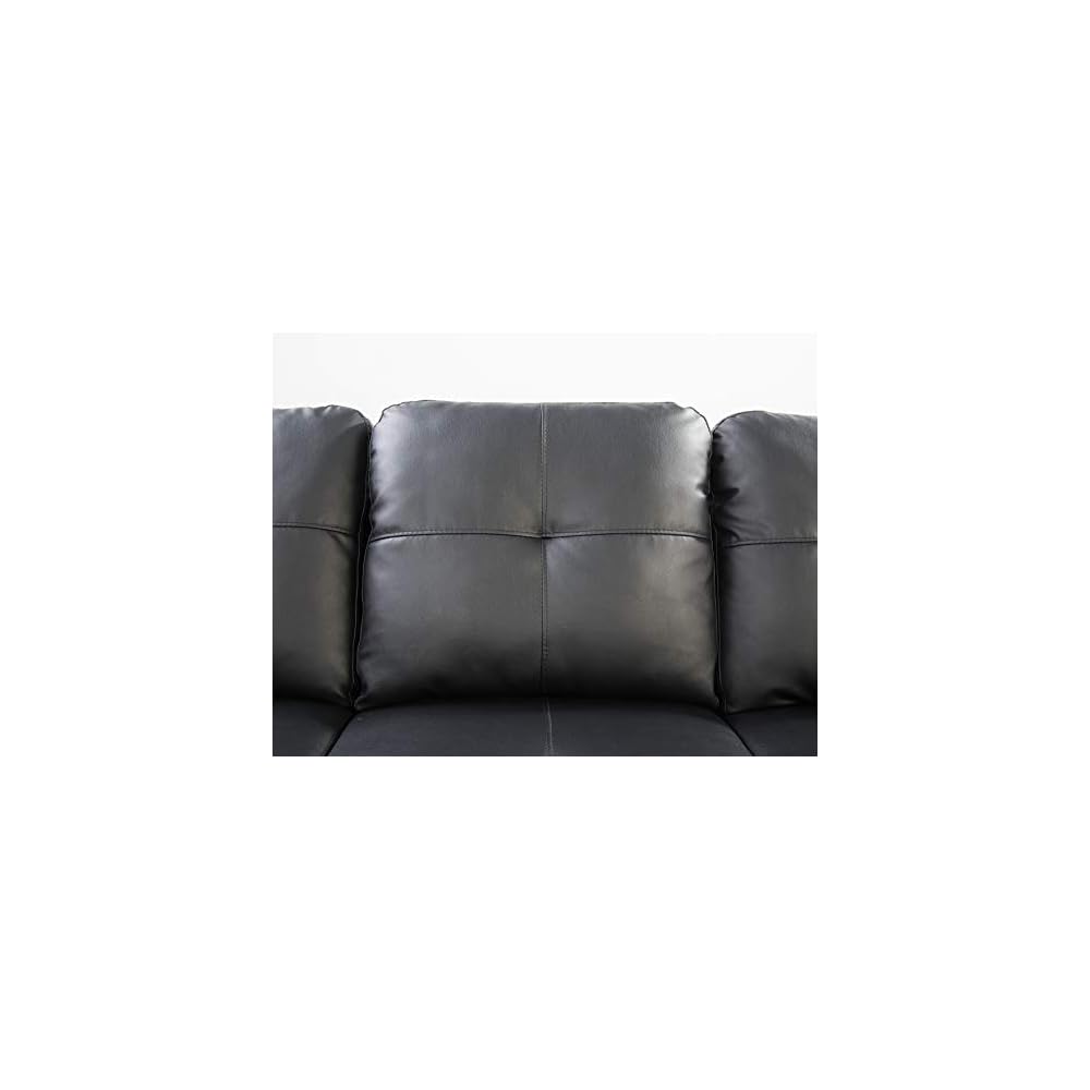 92" 3 Piece L-Shape Sleeper Sofa Convertible Sectional Couch with Storage Chaise and Pull-Out Bed for Living Room,W/Side Open Cup Holder,for Dorm,Apartment,Studio,Office,Dark Gray