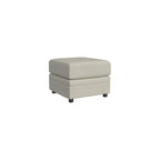 Linon KYVOS Mallory 24" Modular Armless Chair in Grey Mist Chenille